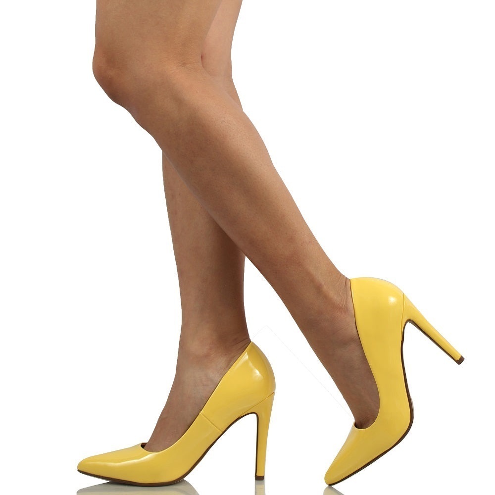 DELICIOUS WOMEN'S POINTY TOE HIGH HEEL PUMP